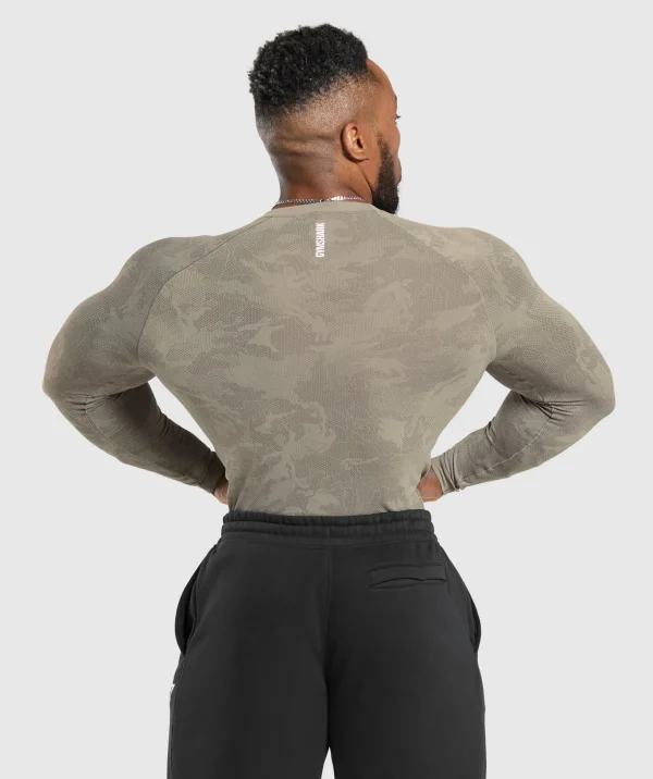 Geo Seamless Long Sleeve T-Shirt