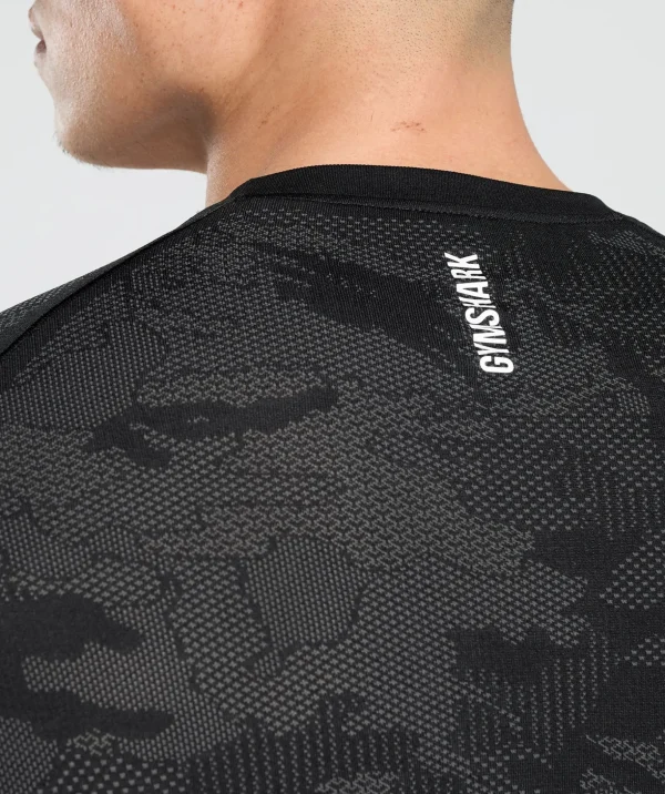Geo Seamless Long Sleeve T-Shirt