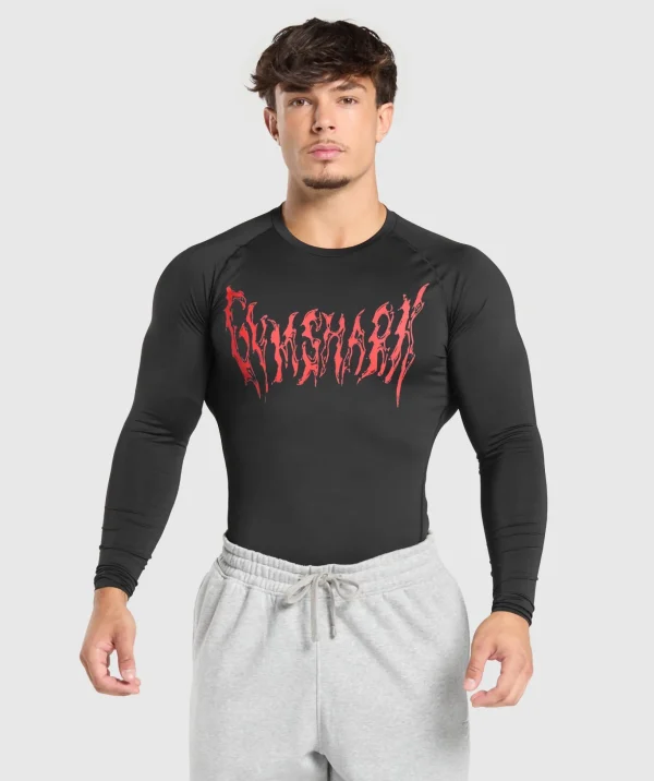 Graphic Baselayer Long Sleeve T-Shirt