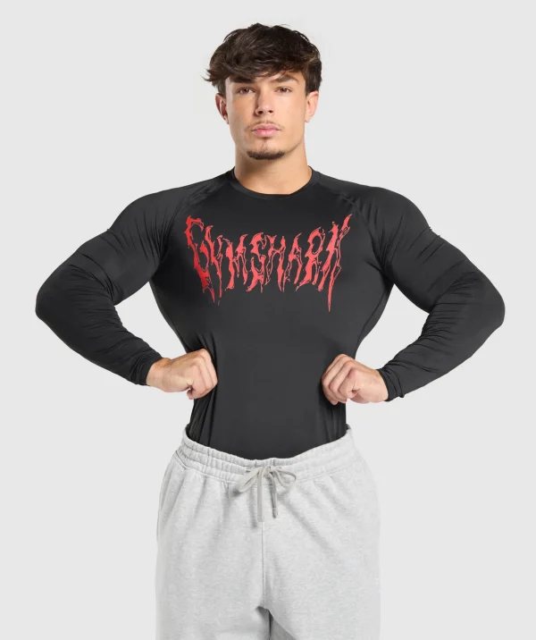 Graphic Baselayer Long Sleeve T-Shirt