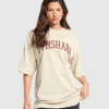 Graphic Collegiate Oversized T Shirt