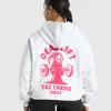 Graphic Reaper Oversized Hoodie