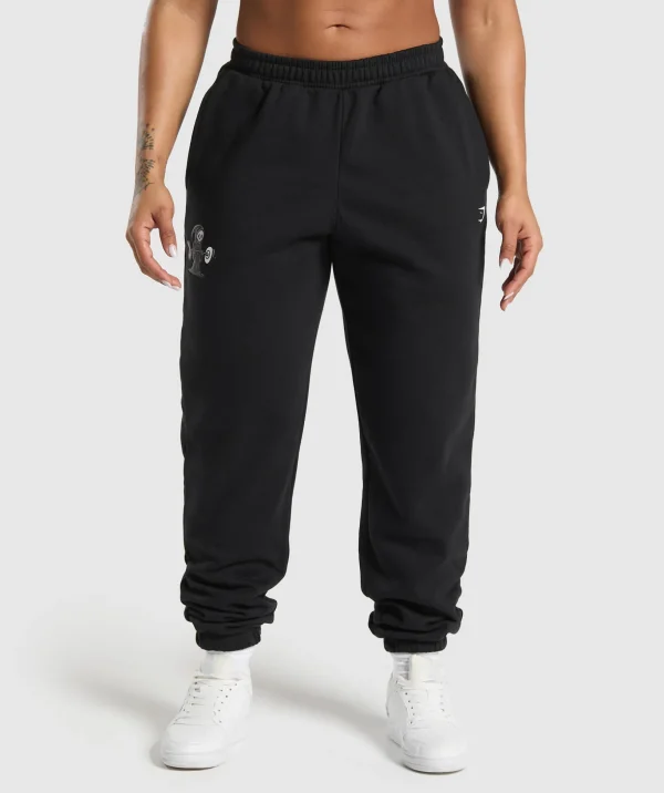 Graphic Reaper Oversized Joggers