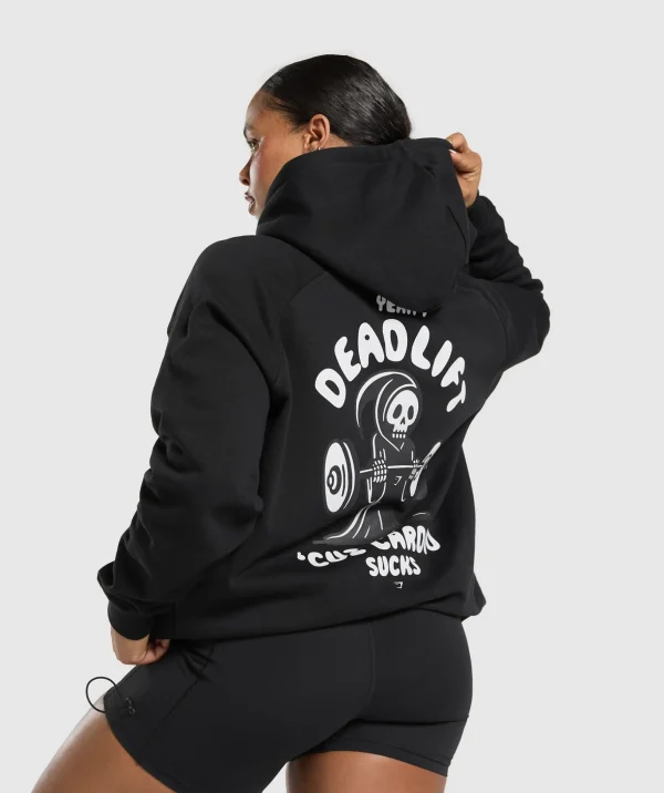 Graphic Reaper Oversized Hoodie