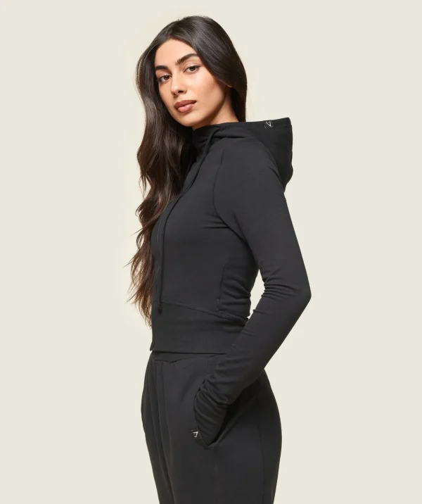 GS x Leana Deeb Hooded Midi Top