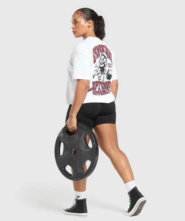 Gym Bunny Oversized Tee