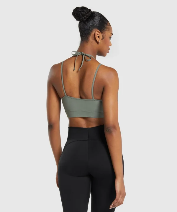 Halterneck Crop Cami Tank