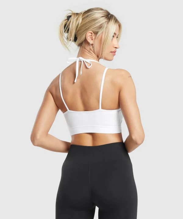 Halterneck Crop Cami Tank