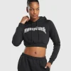 Heavy Flex Cropped Hoodie