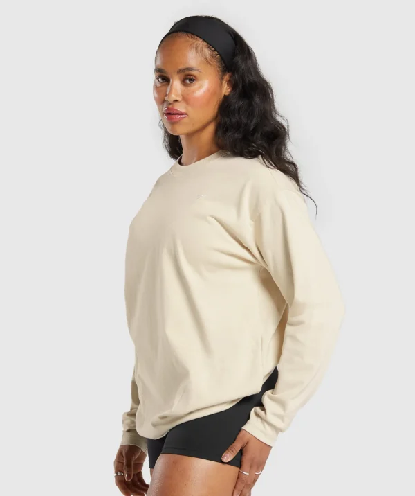 Heavyweight Cotton Long Sleeve Top