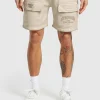 Heavyweight Washed Cargo Shorts