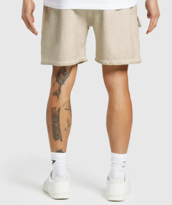 Heavyweight Washed Cargo Shorts