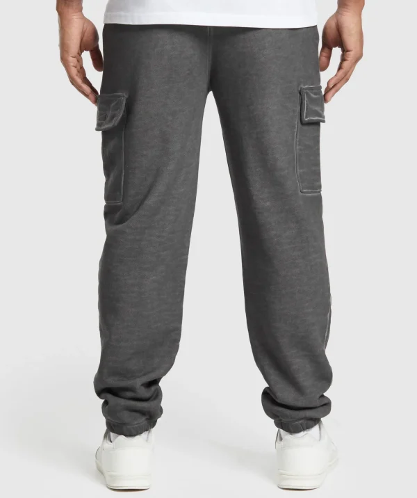 Heavyweight Washed Cargo Joggers