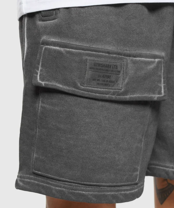 Heavyweight Washed Cargo Shorts