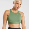 High Neck High Support Sports Bra