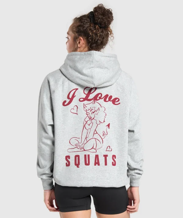 I Love Squats Hoodie