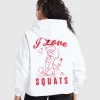 I Love Squats Hoodie