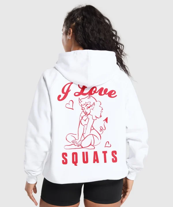 I Love Squats Hoodie