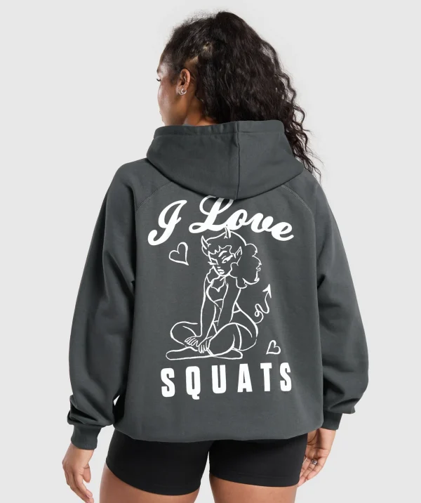 I Love Squats Hoodie