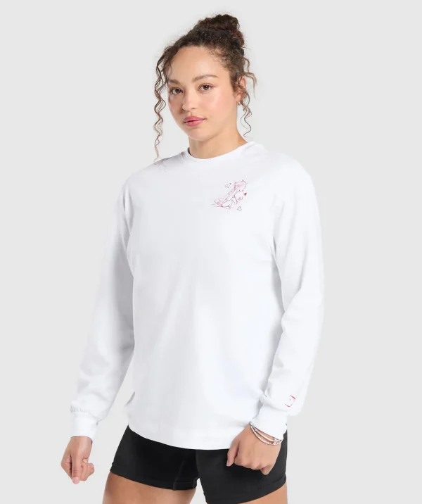 I Love Squats Long Sleeve Skater