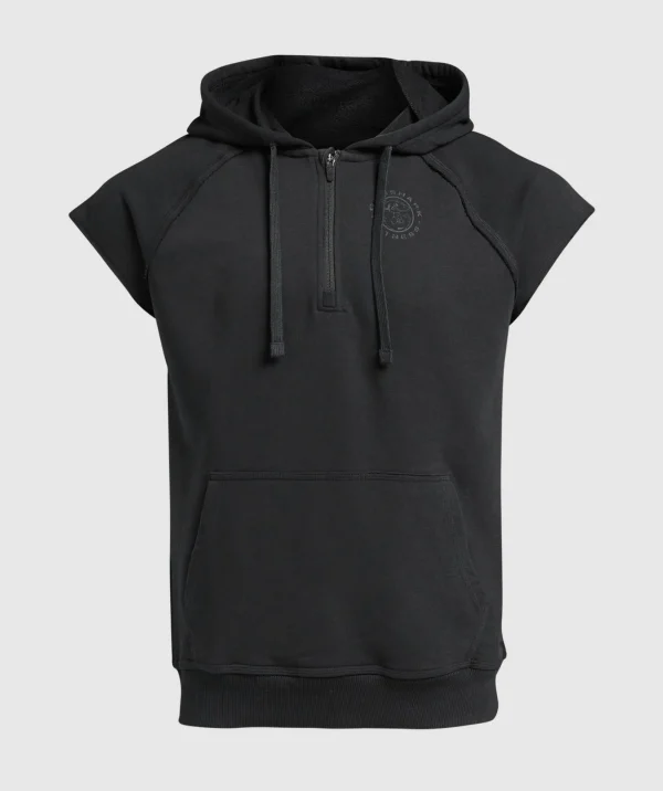 Legacy 1/4 Zip Cap Sleeve Hoodie