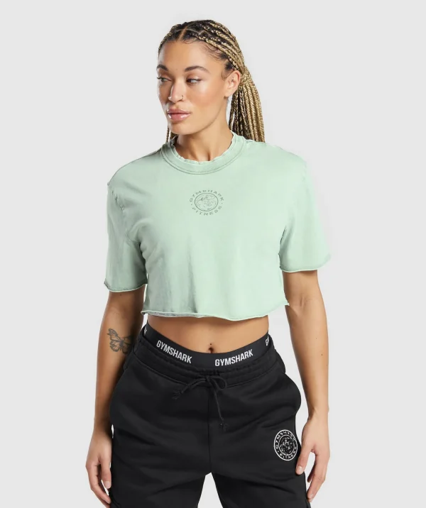 Legacy Washed Crop Top