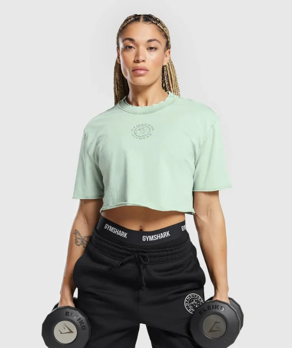 Legacy Washed Crop Top