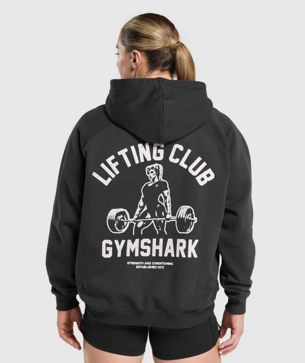 Lifting Club Graphic Brushed Hoodie