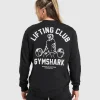 Lifting Club Graphic Long Sleeve Top