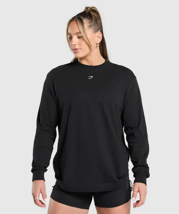 Lifting Club Graphic Long Sleeve Top