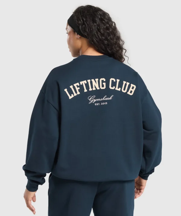 Lifting Club Oversized Sweatshirt