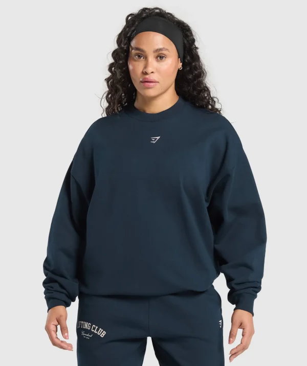 Lifting Club Oversized Sweatshirt