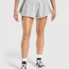 Lifting Crossover Cotton Shorts