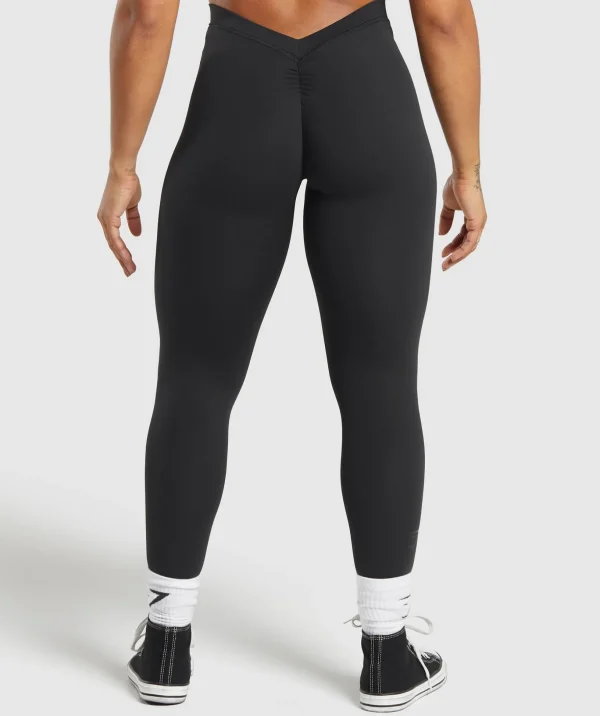 Lifting Dipped Waistband Leggings