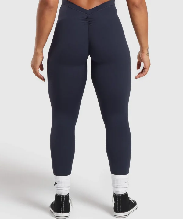 Lifting Dipped Waistband Leggings