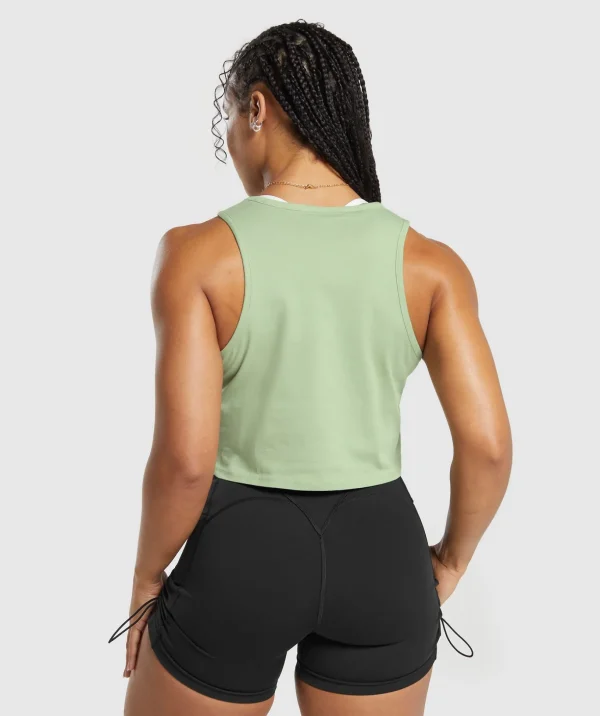 Lifting Essential Cotton Crop Tank