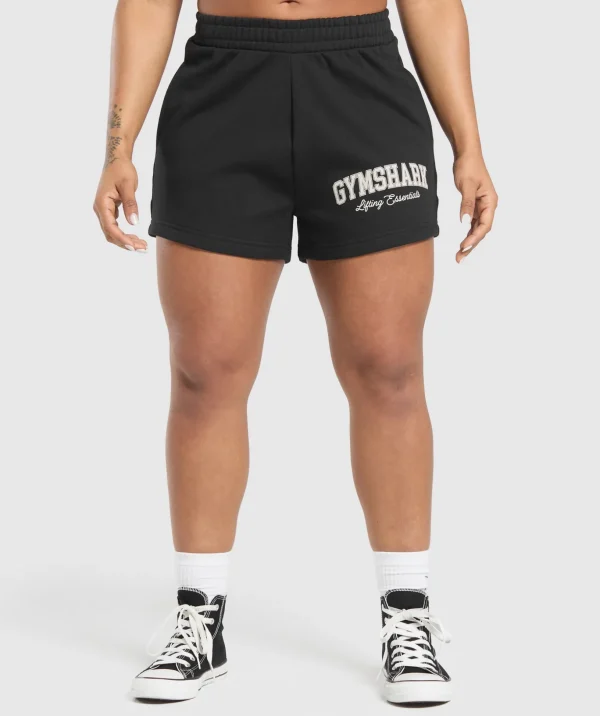 Lifting Essentials Graphic Brushed 4' Shorts