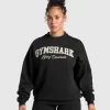 Lifting Essentials Graphic Brushed Oversized Sweatshirt