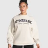 Lifting Essentials Graphic Brushed Oversized Sweatshirt