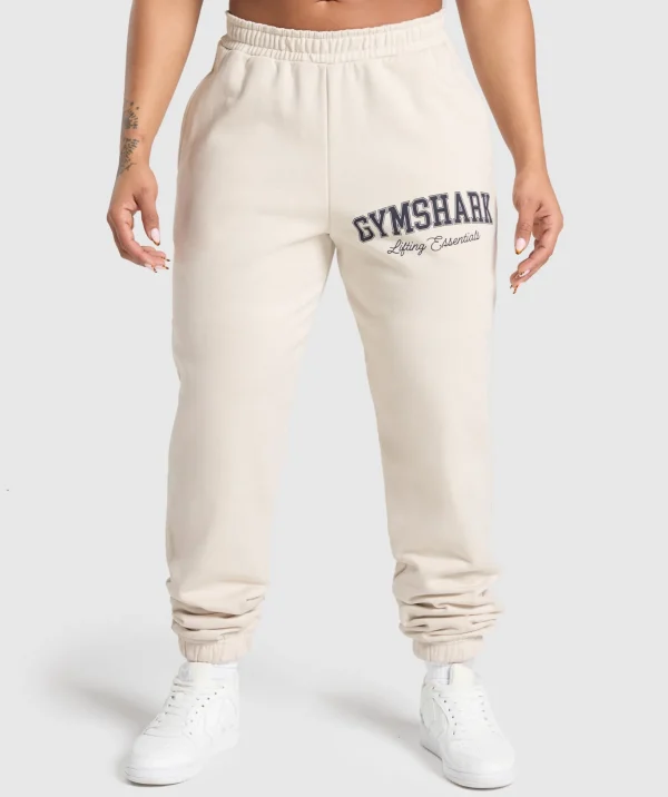 Lifting Essentials Graphic Brushed Oversized Joggers