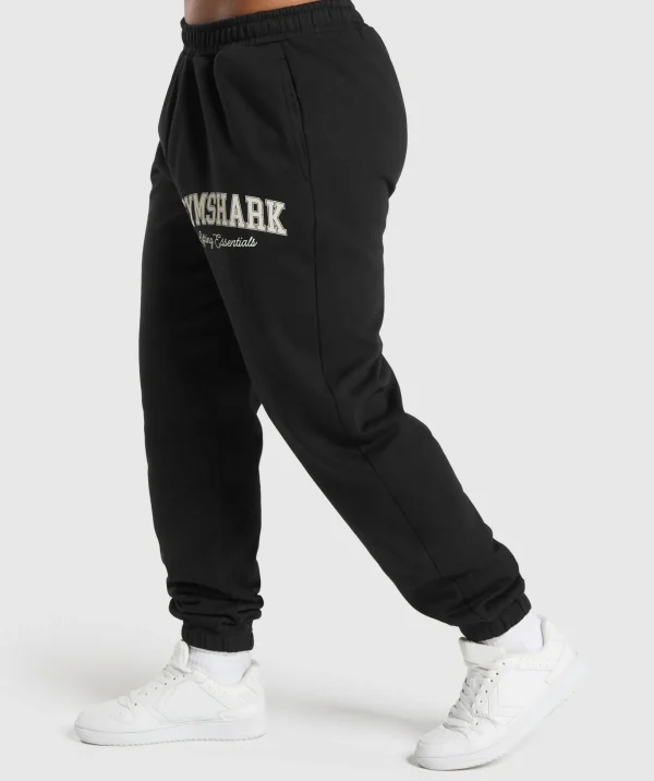 Lifting Essentials Graphic Brushed Oversized Joggers