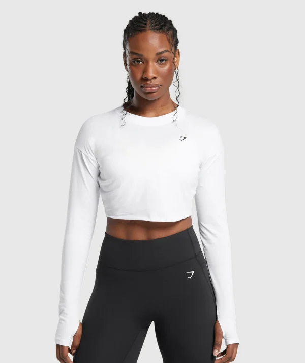 Lifting Long Sleeve Crop Top