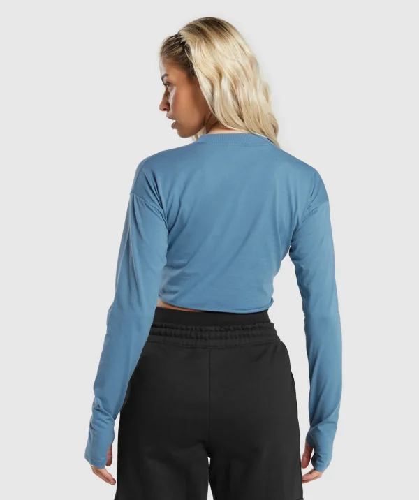 Lifting Long Sleeve Crop Top