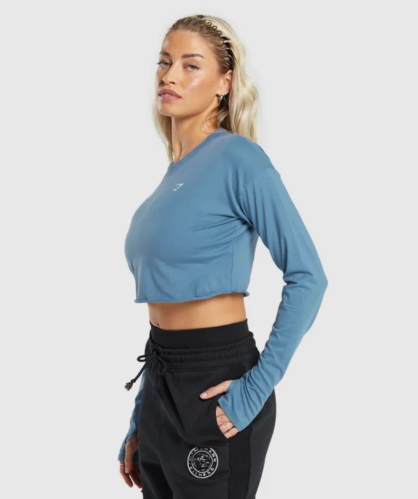 Lifting Long Sleeve Crop Top