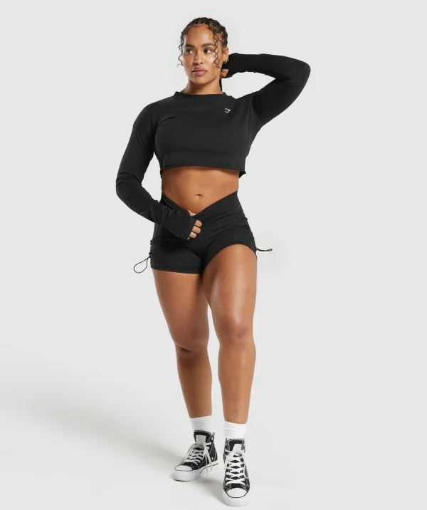 Lifting Long Sleeve Crop Top