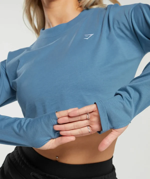 Lifting Long Sleeve Crop Top