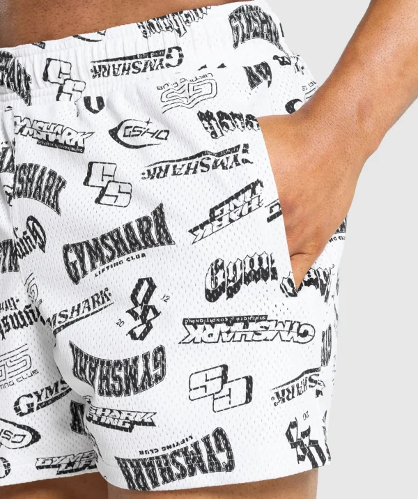 Logomania Mesh 5" Shorts