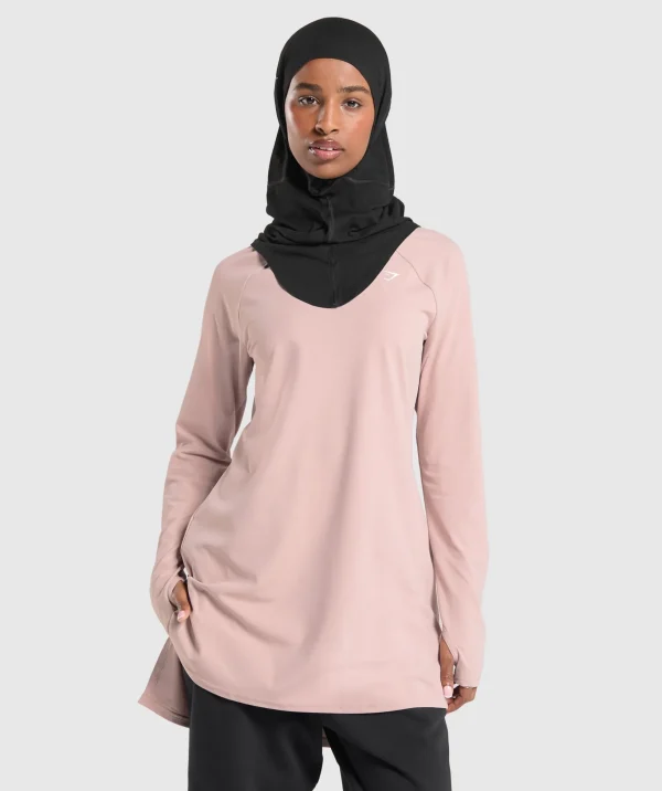 Long Line Long Sleeve Top