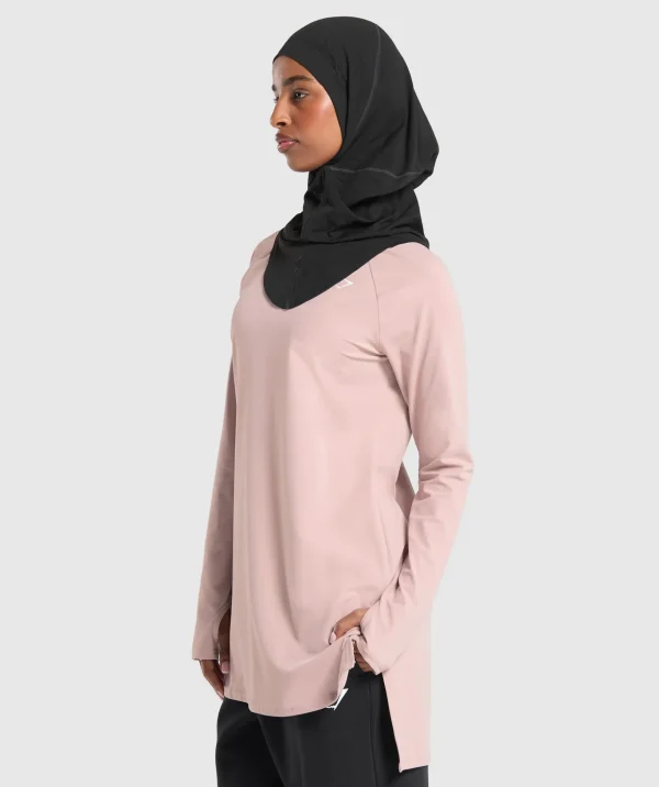 Long Line Long Sleeve Top