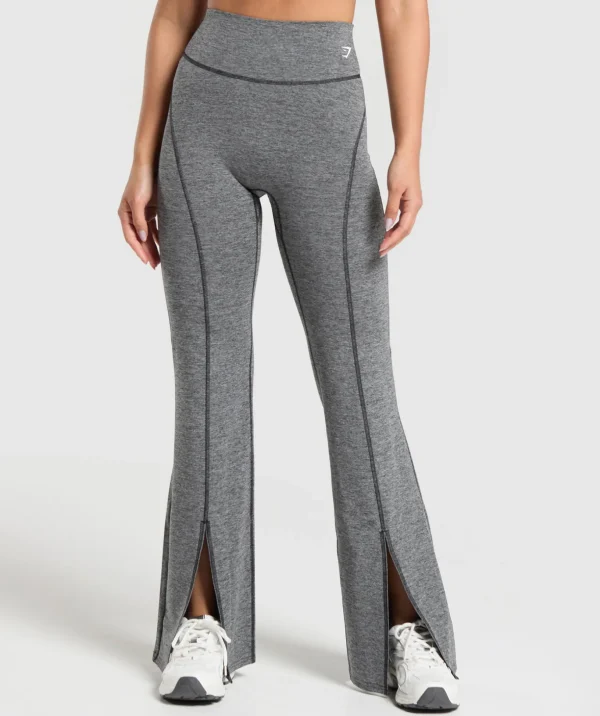 Marl Flared Leggings